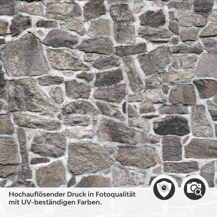 Küchenrückwand Folie Mauerdesign - Perfekt für Landhausküchen Detailbild 2