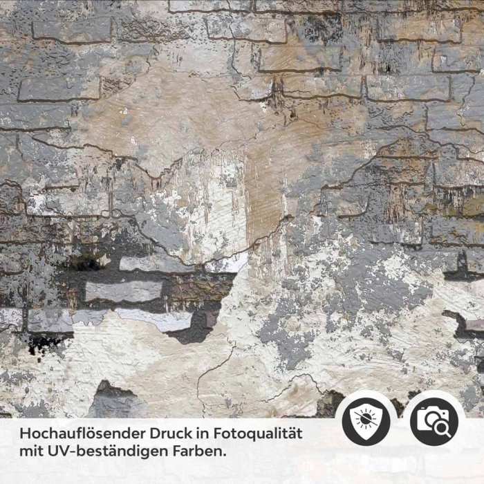 Küchenrückwand Folie abgenutztes Mauerwerk - Loft-Feeling in Ihrer Küche Detailbild 2