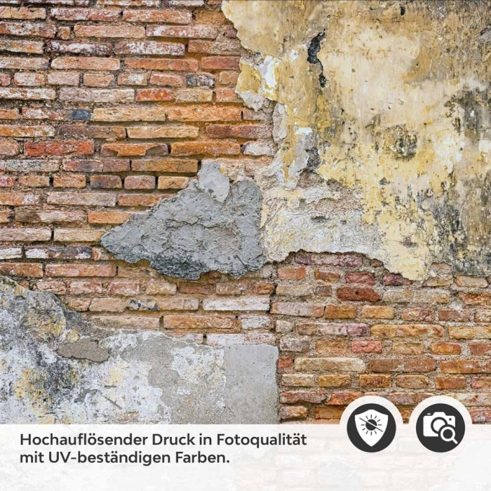 Küchenrückwand Folie verwitterte Wand - Used-Look für die Küche Detailbild 2