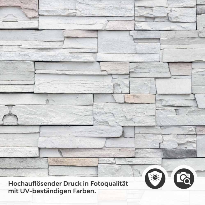 Küchenrückwand Folie Schiefersteine - Steinwandoptik für moderne Küchen Detailbild 2