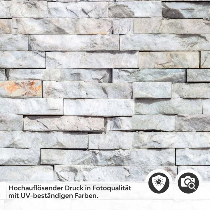 Küchenrückwand Folie Schieferstein Look - Mit lebhaften Akzenten Detailbild 2