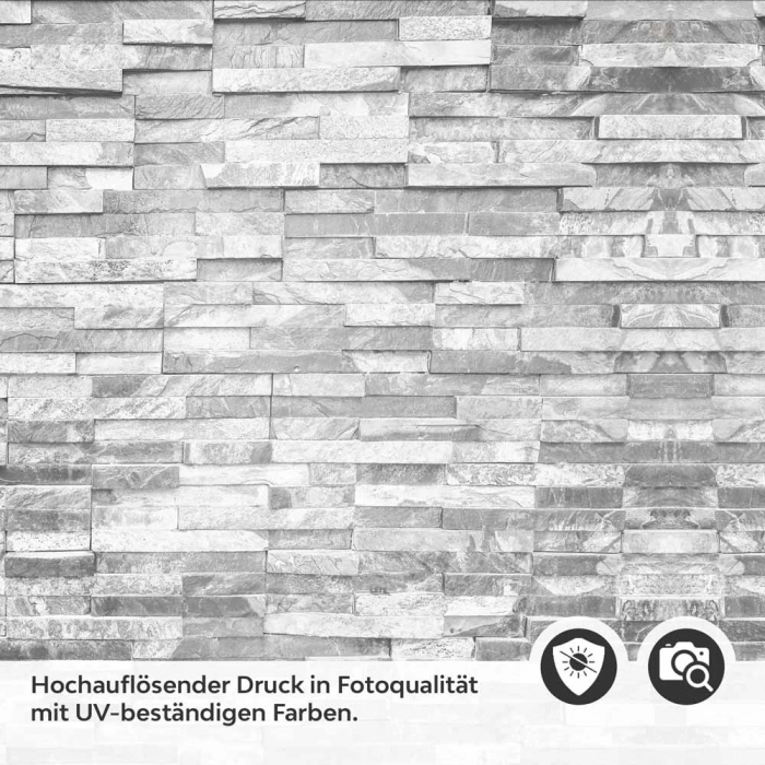 Küchenrückwand Folie Backstein Hell-Weiß - Minimalistischer Chic Detailbild 2