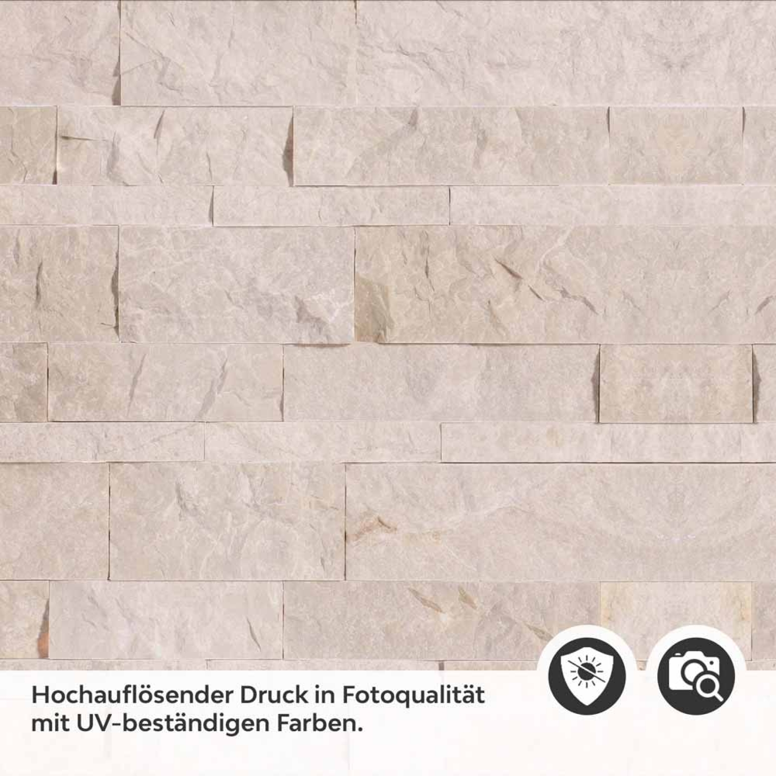 Küchenrückwand Folie Schiefer Beige - Wohlfühlambiente für die Küche Detailbild 2