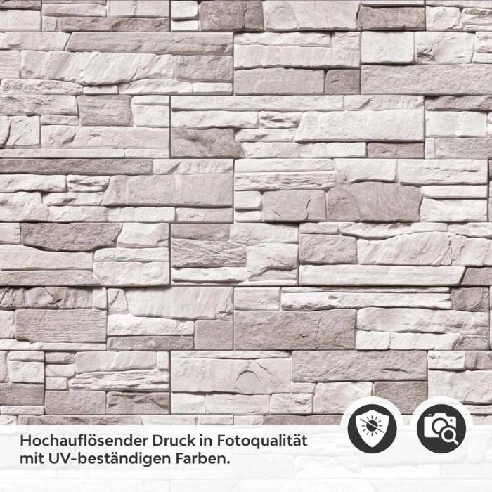 Küchenrückwand Folie Schieferstein Hellbeige Detailbild 2