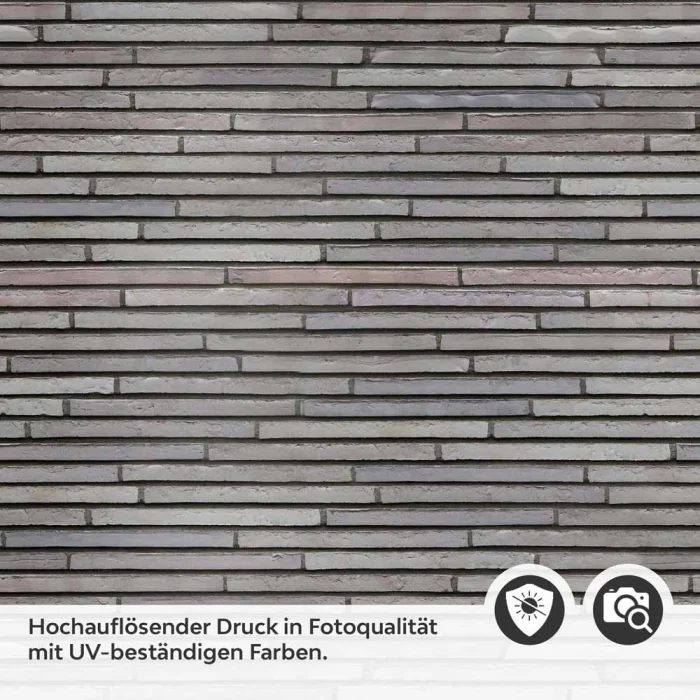 Küchenrückwand Folie Horizontale Schiefersteine Detailbild 2