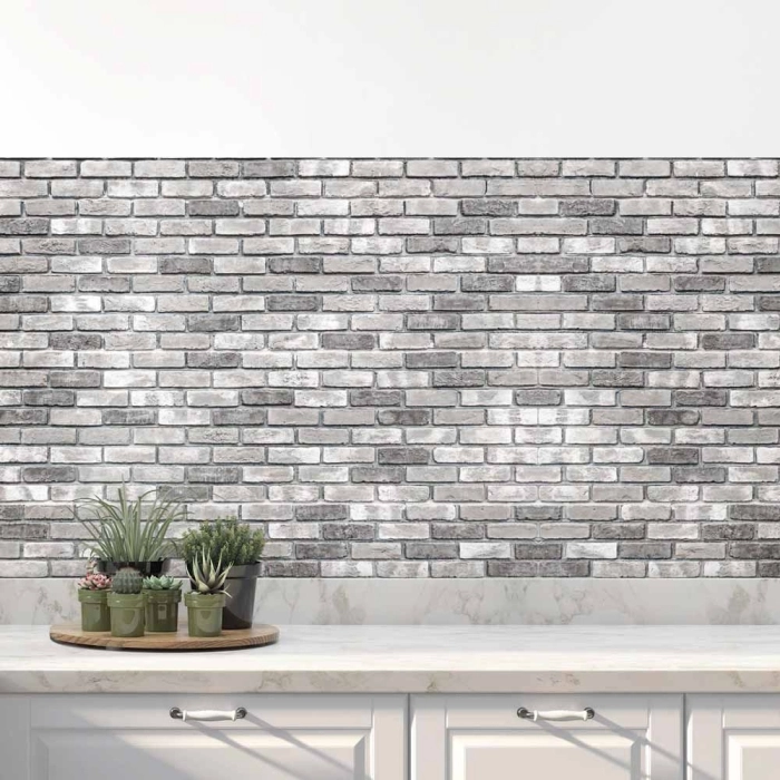 Küchenrückwand Folie Antike Backstein Struktur