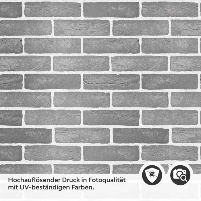Küchenrückwand Folie Urbanes Ziegeldesign Detailbild 2