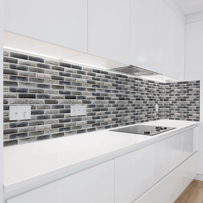 Küchenrückwand Folie Moderne Ziegelwand Artikelbild 2