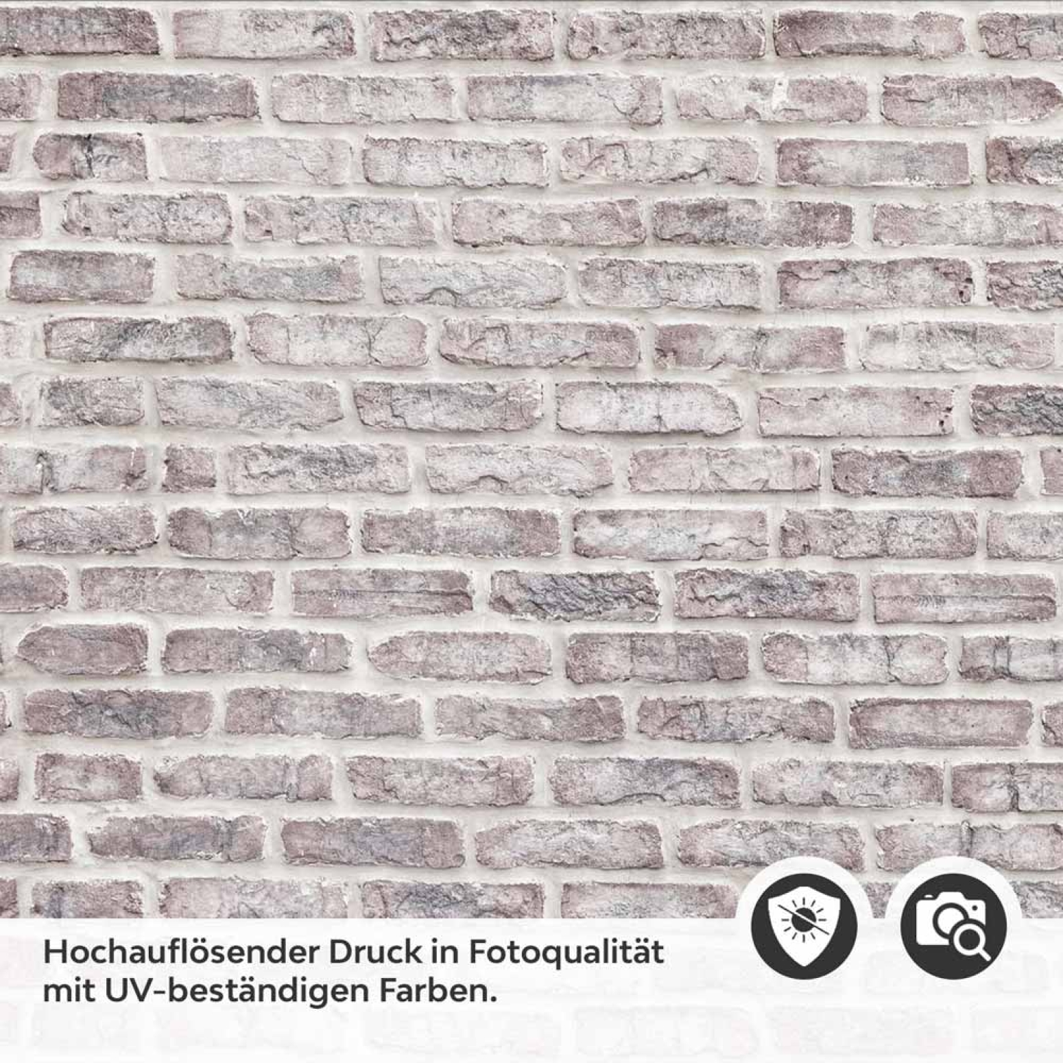 Küchenrückwand Folie Ziegelwand - Farbnuancen für stilvolle Küchen Detailbild 2