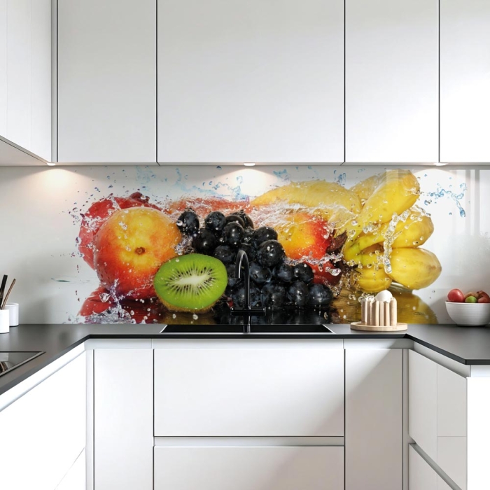 Küchenrückwand Platte | Obstkorb