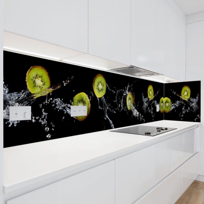 Küchenrückwand Platte Kiwi Splash Artikelbild 1