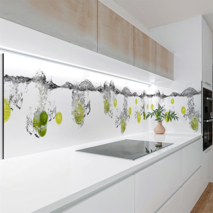 Küchenrückwand Platte Lime Splash Artikelbild 1