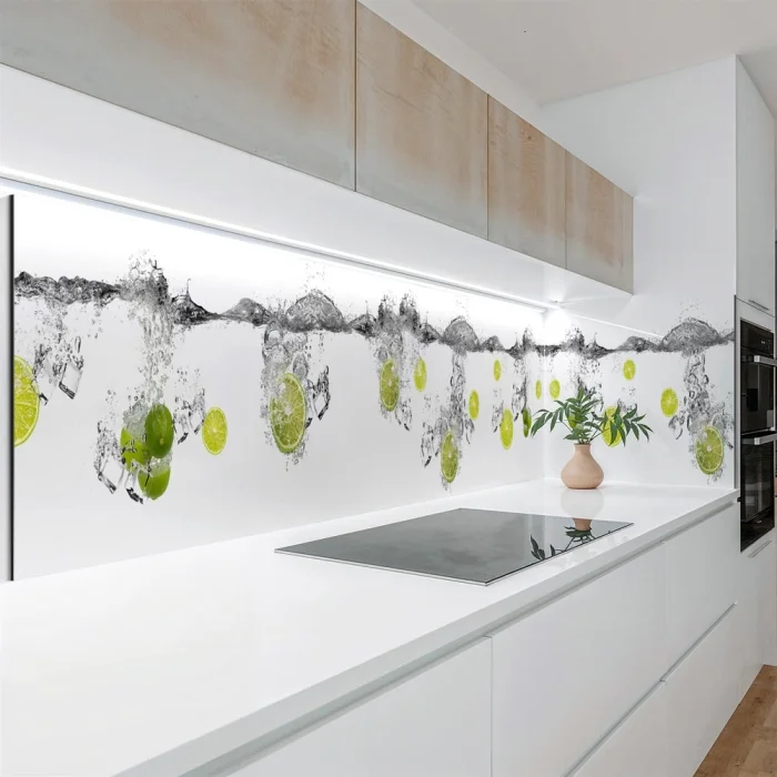 Küchenrückwand Platte Lime Splash Artikelbild 1