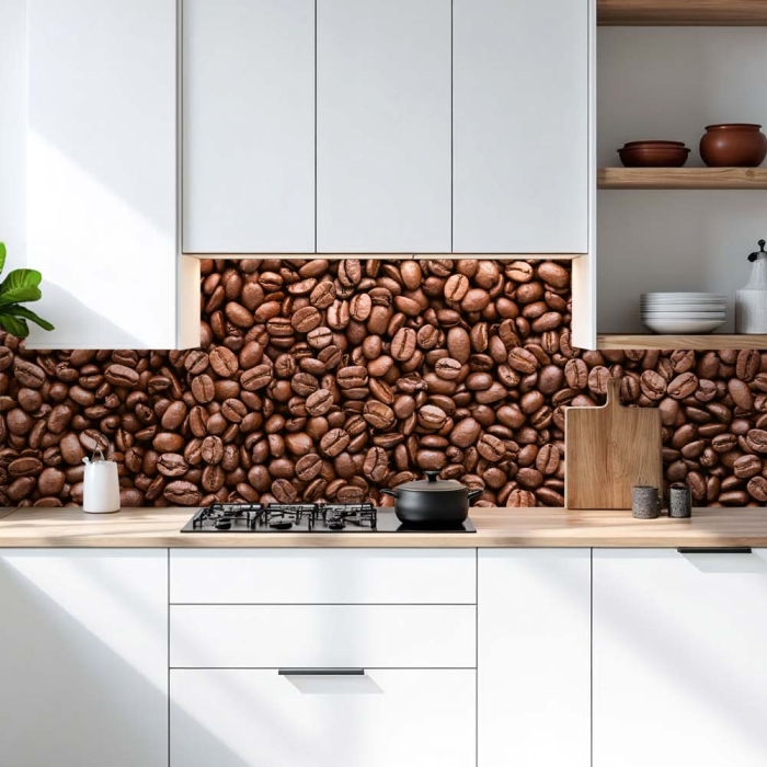 Küchenrückwand Platte | Coffee Beans