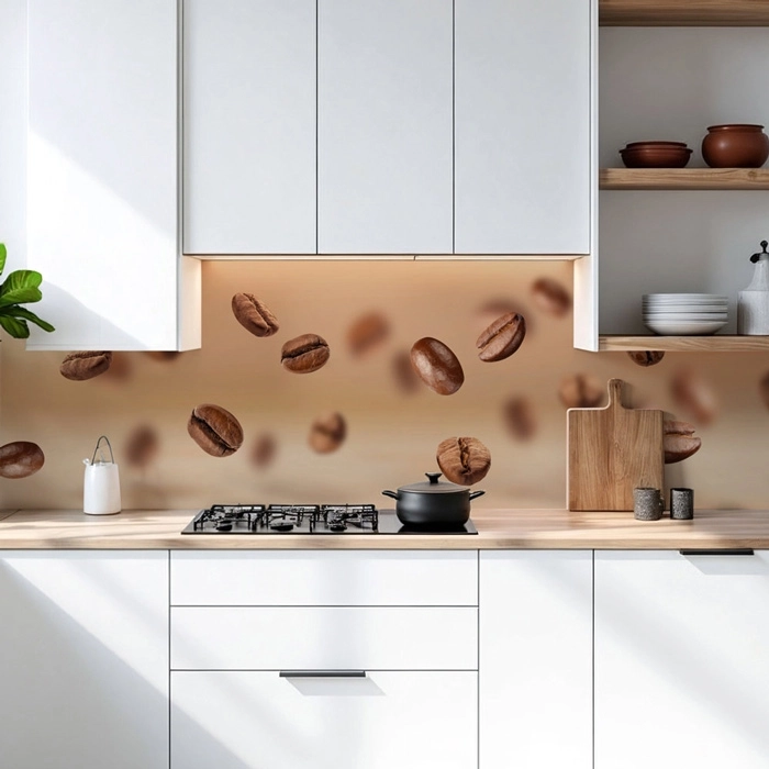 Küchenrückwand Platte Mokka Bohnen Motion Artikelbild 1