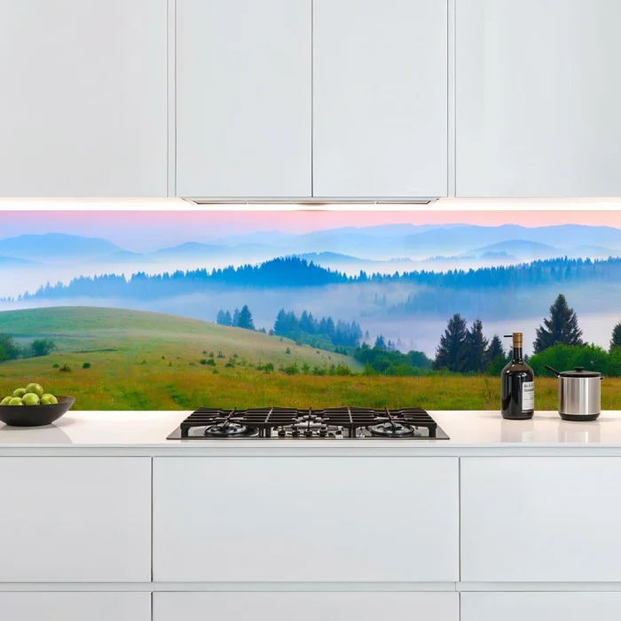 Küchenrückwand Platte Hügellandschaft Artikelbild 2