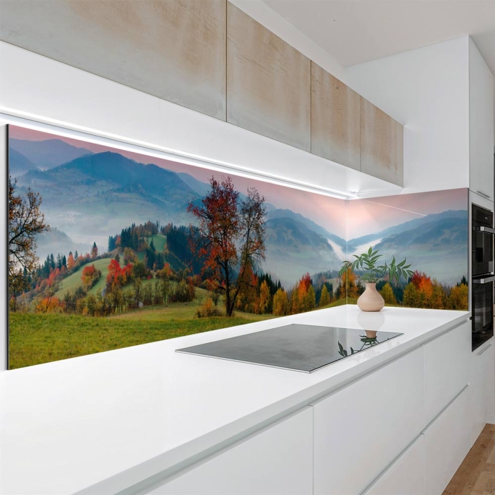 Küchenrückwand Platte Weite Weide Hauptbild 1