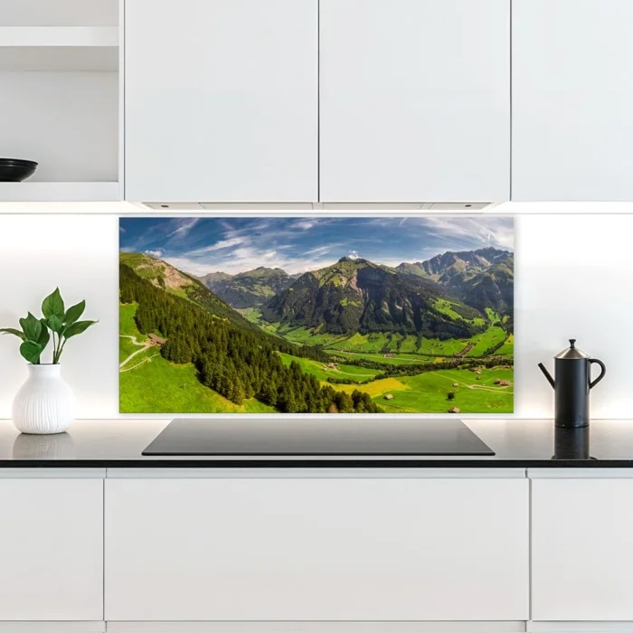 Küchenrückwand Platte Wanderwege im Grünen Tal Artikelbild 2