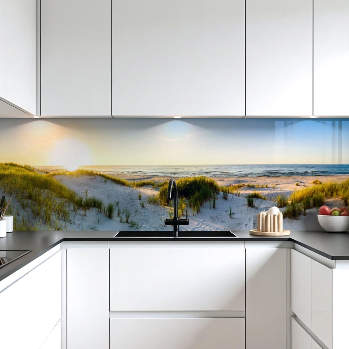 Küchenrückwand Platte Düne am Meer Hauptbild 1