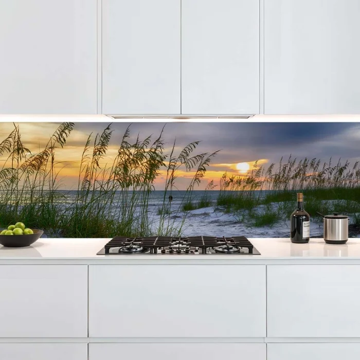 Küchenrückwand Platte Dünenlandschaft & Strand Flora Artikelbild 2