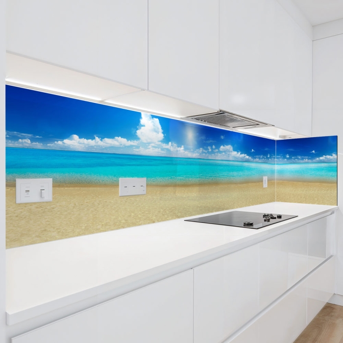 Küchenrückwand Platte | Lagune