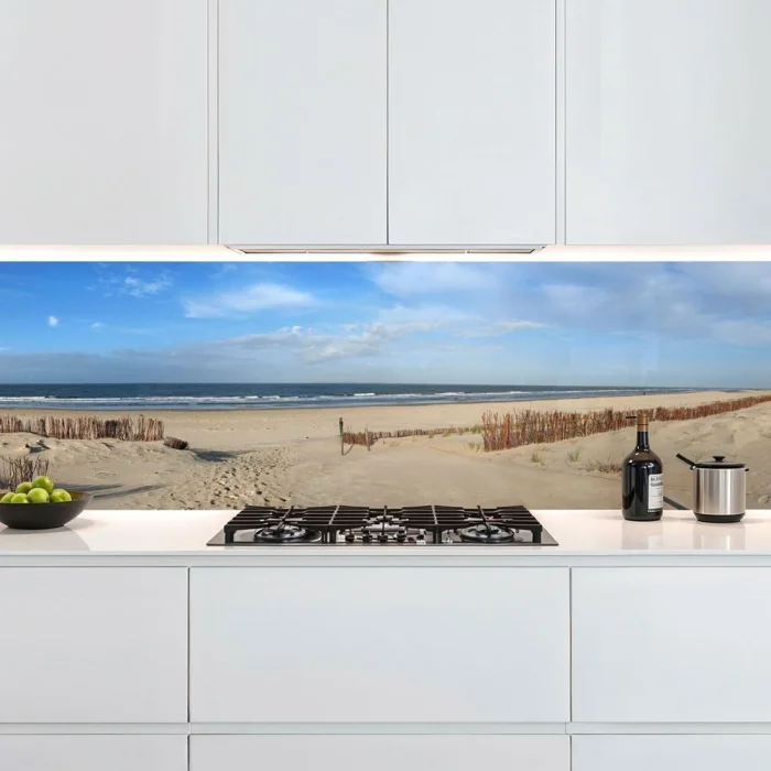 Küchenrückwand Platte Spaziergang am Nordsee Artikelbild 2