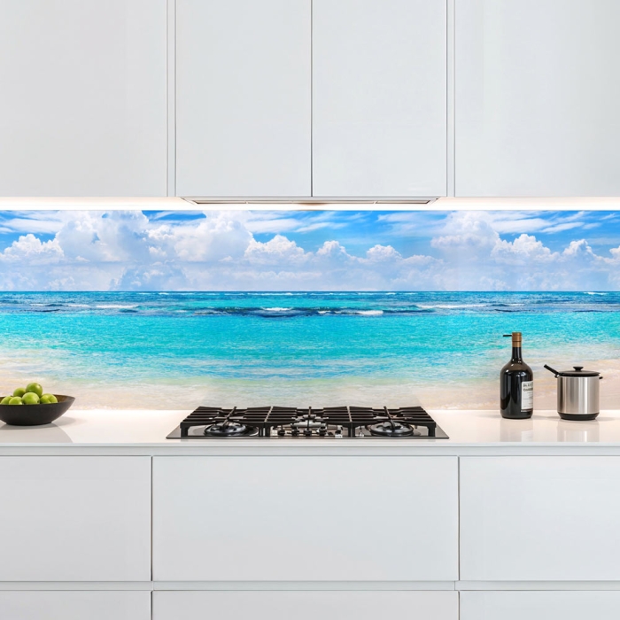 Küchenrückwand Platte Strand & Meer in Himmlischen Farben Artikelbild 1