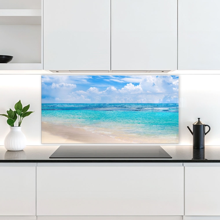 Küchenrückwand Platte Strand & Meer in Himmlischen Farben Artikelbild 2