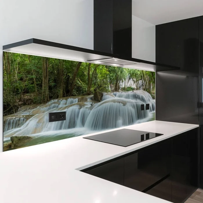Küchenrückwand Platte Prachtvoller Wasser in der Natur Artikelbild 2