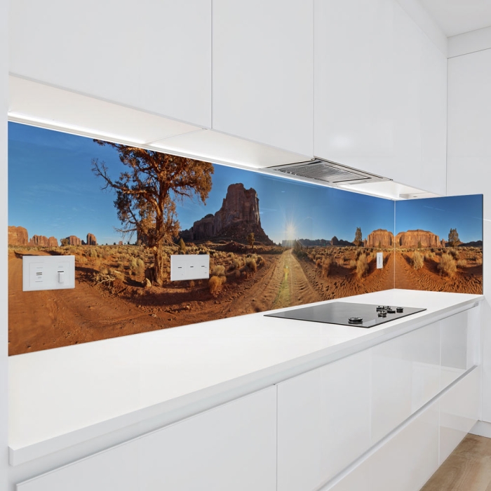 Küchenrückwand Platte | Wüstenpanorama