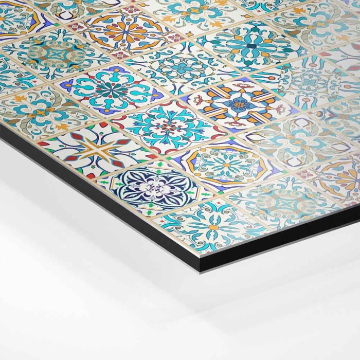 Küchenrückwand Platte | Portugiesische Mediterranoptik