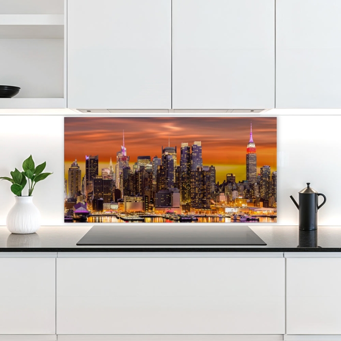 Küchenrückwand Platte Skylines & Hafen von NY Artikelbild 2