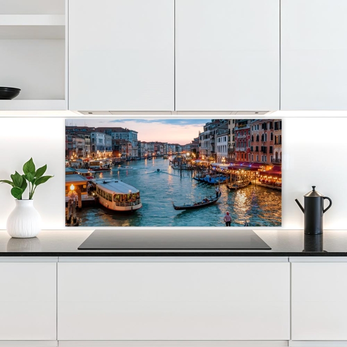 Küchenrückwand Platte Italienische Altstadtidylle Artikelbild 2