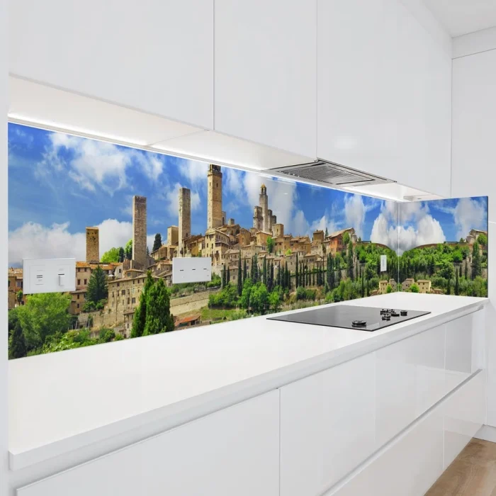 Küchenrückwand Platte Altstadt mit mediterranem Charme Artikelbild 1