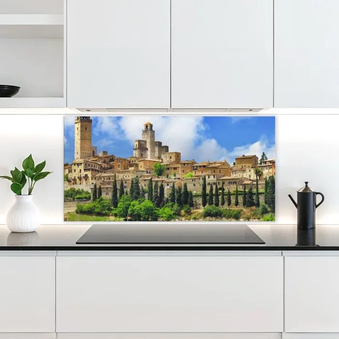 Küchenrückwand Platte Altstadt mit mediterranem Charme Artikelbild 2