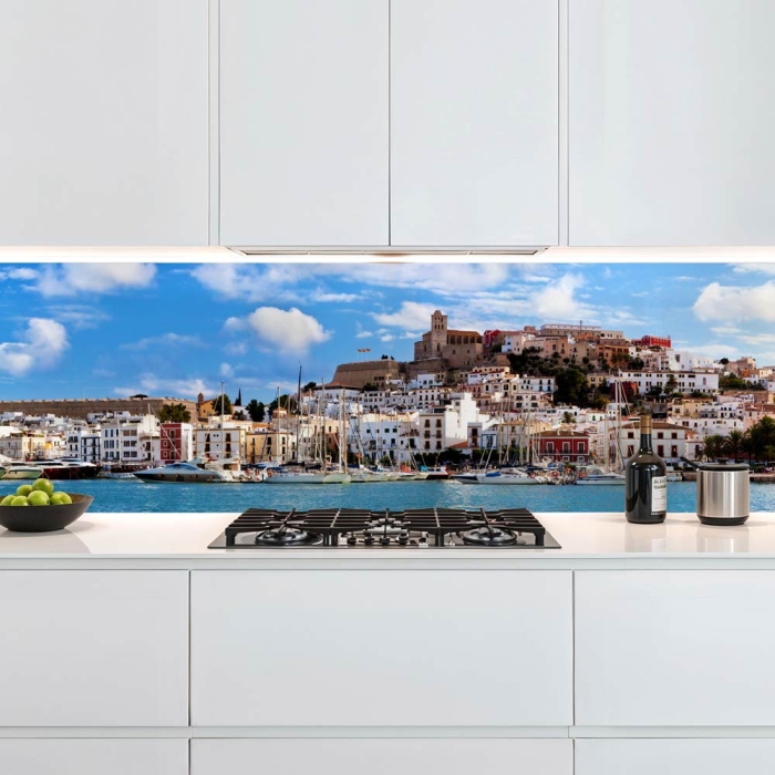 Küchenrückwand Platte Hafen an der Spanischen Küste Artikelbild 1