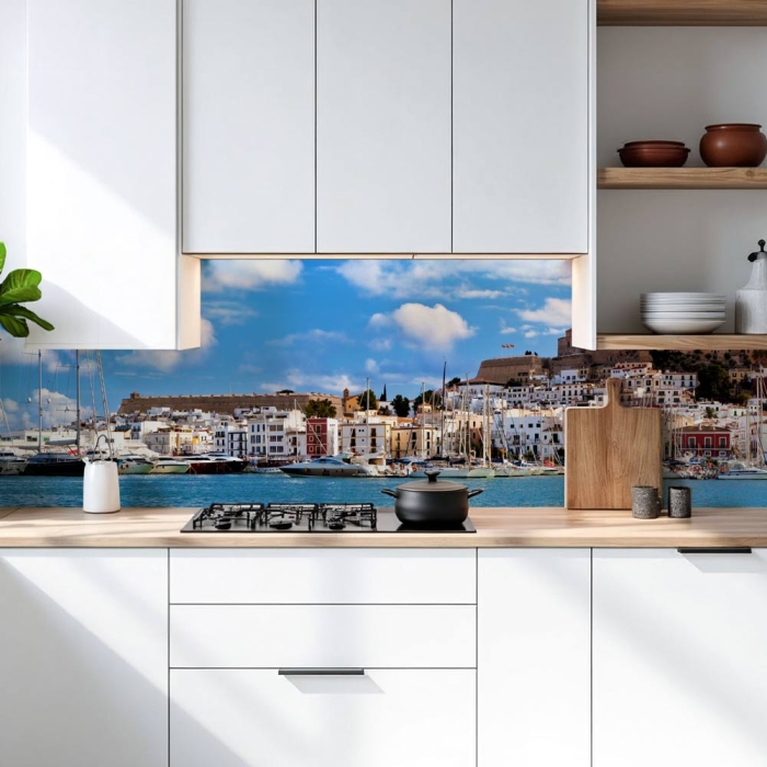 Küchenrückwand Platte Hafen an der Spanischen Küste Artikelbild 2