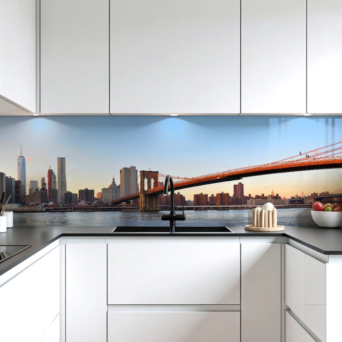 Küchenrückwand Platte New York bei Tagesanbruch Artikelbild 2