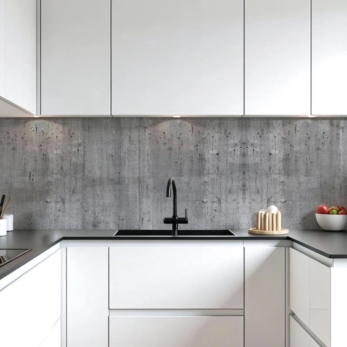 Küchenrückwand Platte Roher Beton-Look Artikelbild 1