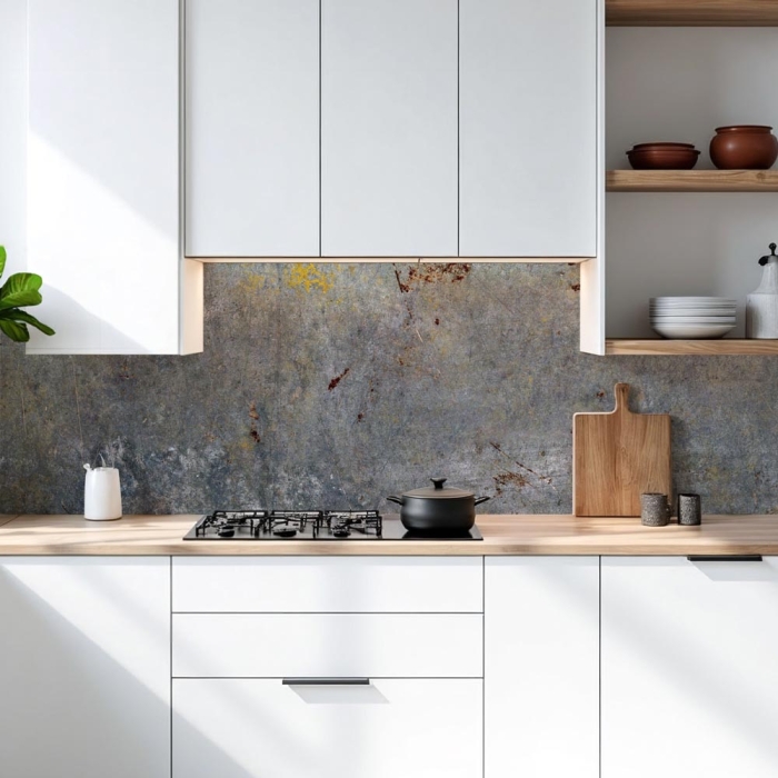 Küchenrückwand Platte Industrial Loft Beton Rost Artikelbild 1