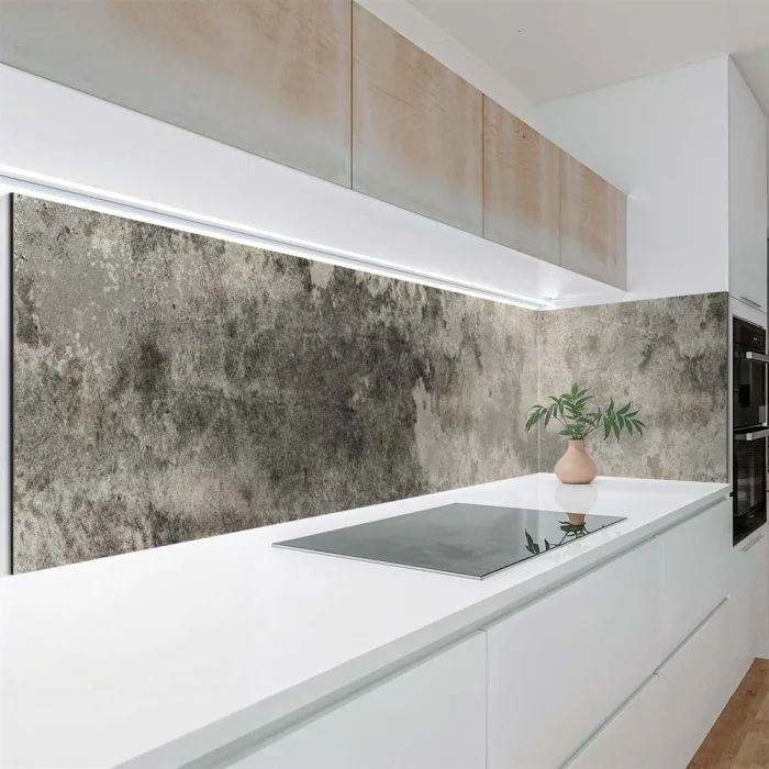 Küchenrückwand Platte Betonwand in Naturtönen Artikelbild 2