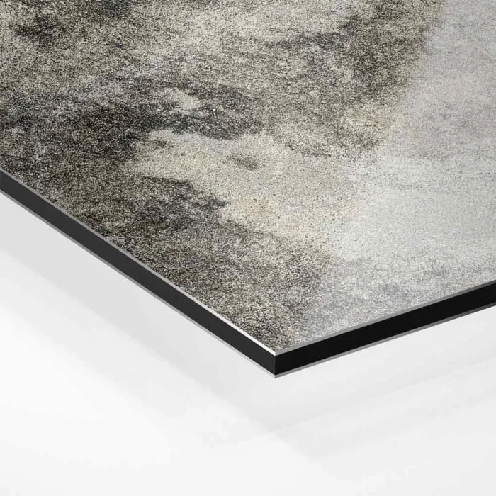 Küchenrückwand Platte Betonwand in Naturtönen Hover-Bild
