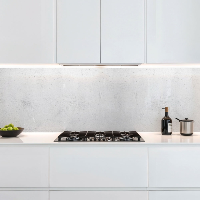 Küchenrückwand Platte Hellgrauer Beton mit Struktur Artikelbild 1