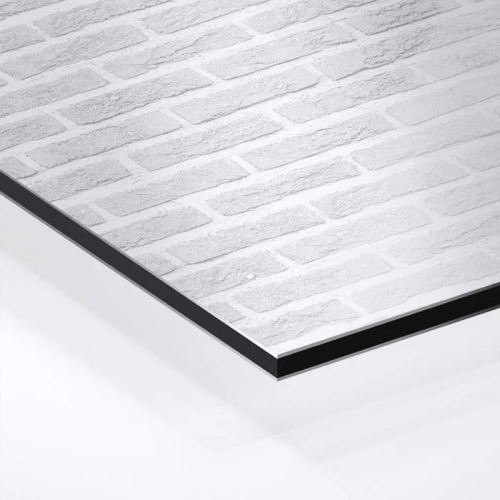 Küchenrückwand Platte Helle Backsteine Hover-Bild