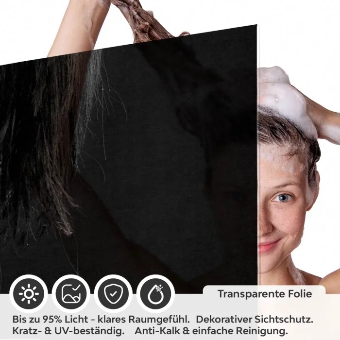 Sichtschutzfolie Dusche | Sinnlicher Körperverlauf