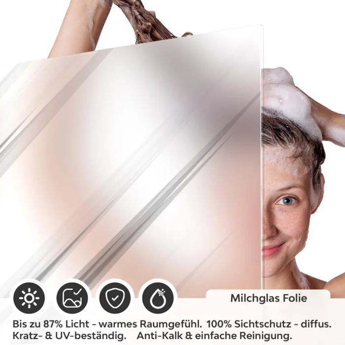 Sichtschutzfolie Dusche Umbra