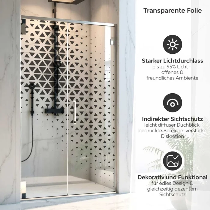 Sichtschutzfolie Dusche Spectre