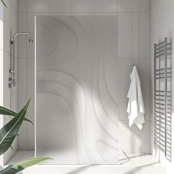Sichtschutzfolie Dusche Zeitloses Design