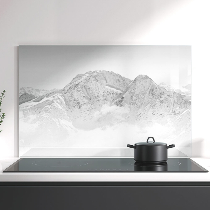 Spritzschutz Küche Weiße Berge Artikelbild 1