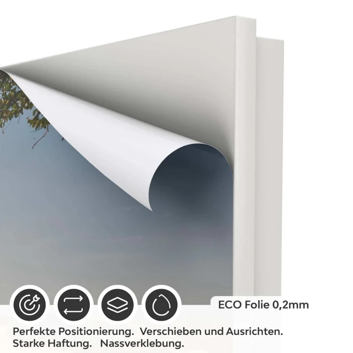 Türfolie Dorf Steg ECO Folie